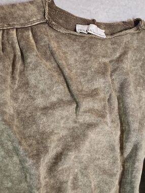 Zenana Acid Washed Sweatshirt Large